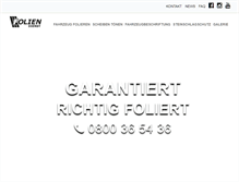 Tablet Screenshot of foliendienst.ch
